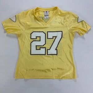 New Orleans Saints L Johnson #27 NFL Team Apparel Women's Jersey Yellow S